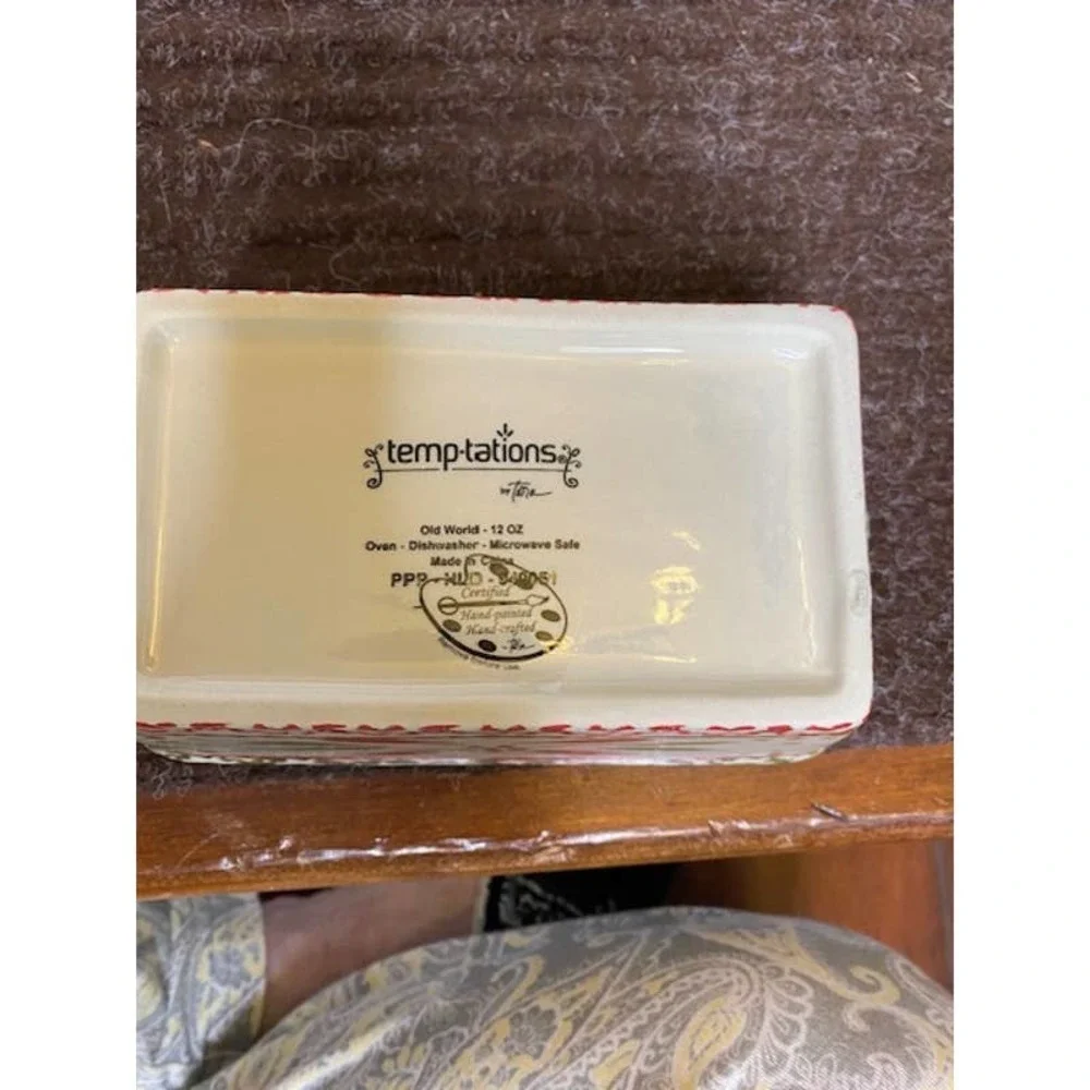 Temp-tations Holiday‎ Baking Dishes with Lids NEW in Gift Box Set of Three
